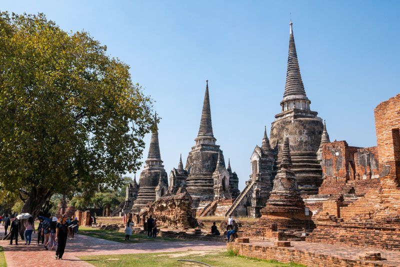 Wat Phra Sri Sanphet en Ayutthaya Que Ver En Bangkok Ayutthaya Wat Phra Sri Sanphet