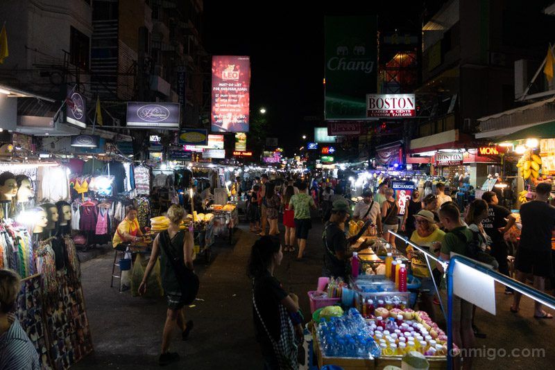 La noche en Khaosan Road Que Ver En Bangkok Khaosan Road Noche