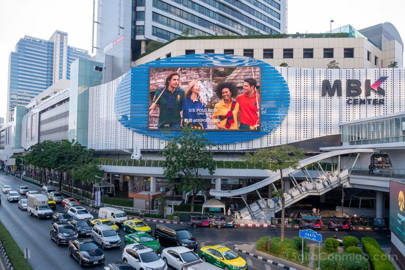 Fachada del MBK Que Ver En Bangkok MBK Fachada