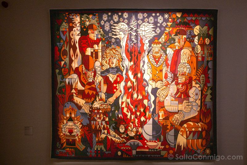 Museo Jean-Luçart Angers Tapices Les Bucherons de Mormal Marcel Gromaire