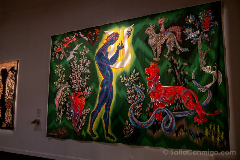Museo Jean-Luçart Angers Tapices Orphée Marc Saint-Säens