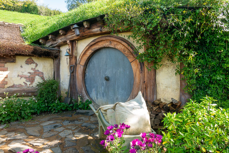 Hobbiton Nueva Zelanda Agujero Carretilla