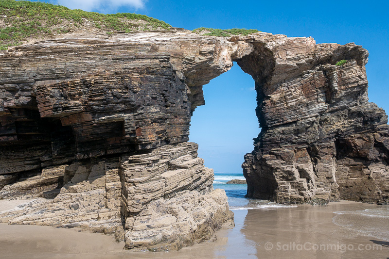 Playa de las Catedrales Arco Mar