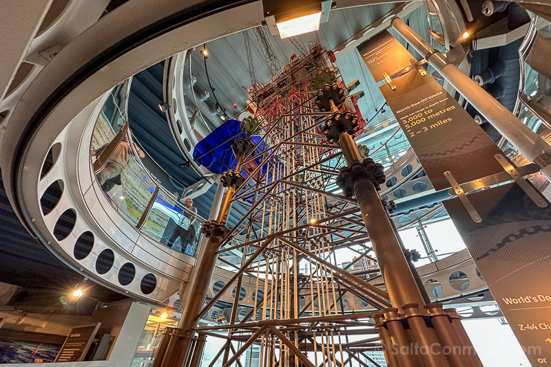 Que Ver en Aberdeen Maritime Museum Maqueta Plataforma Petrolera Murchison