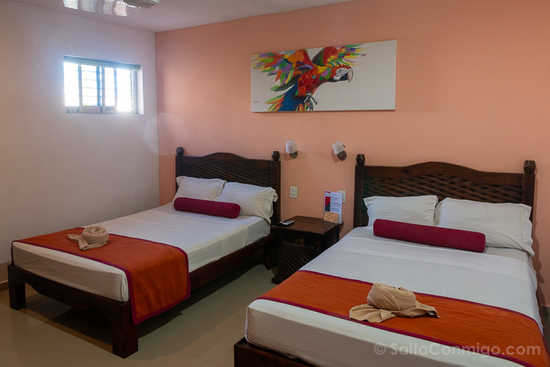 Dormir En Playa Del Carmen Papagayo Hotel Boutique Habitacion