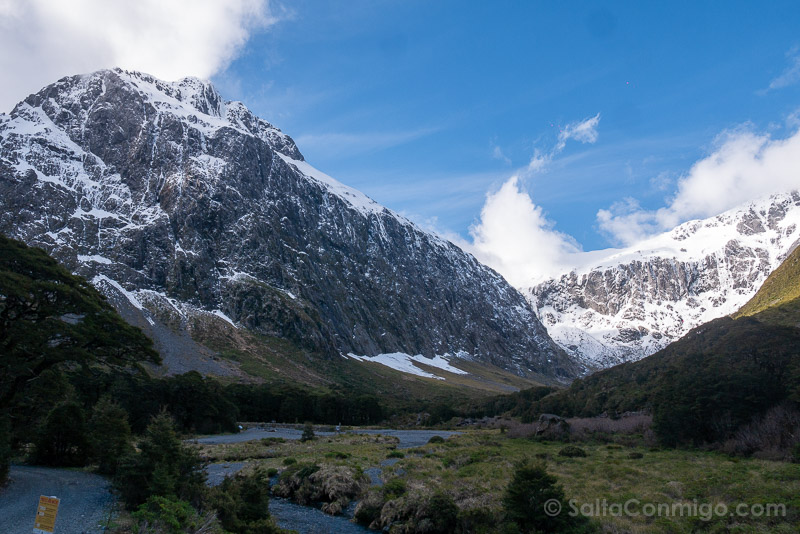 Milford Road Nueva Zelanda Gertrude Valley