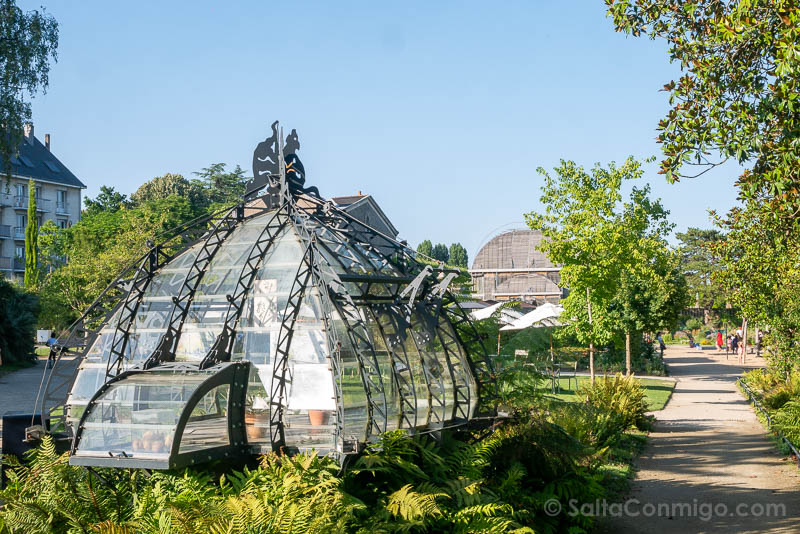 Que Ver en Nantes Jardin des Plantes Invernadero