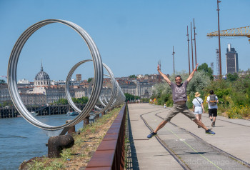 Que Ver en Nantes Les Anneaux Daniel Buren Patrick Bouchain Salto