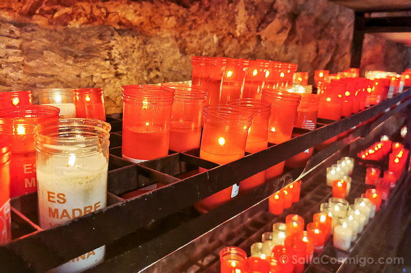 Real Sitio Covadonga Santa Cueva Velas