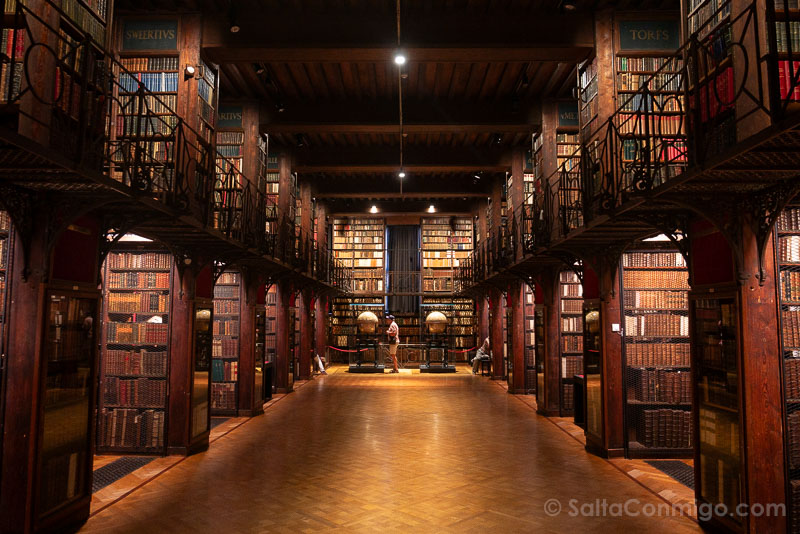 Rincones de Amberes Biblioteca Nottebohmzaal
