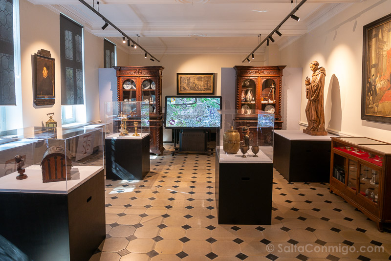 Abadia de Bornem Flandes Sala Museo