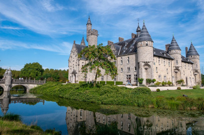 Castillo de Bornem Flandes Salto