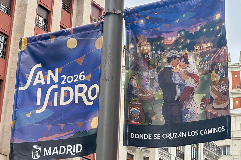 Fiestas San isidro Madrid Cartel 2026