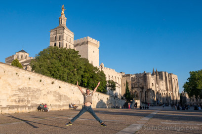 Palacio de los Papas Avignon Exterior Salto