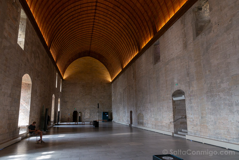 Palacio de los Papas Avignon Gran Tinel