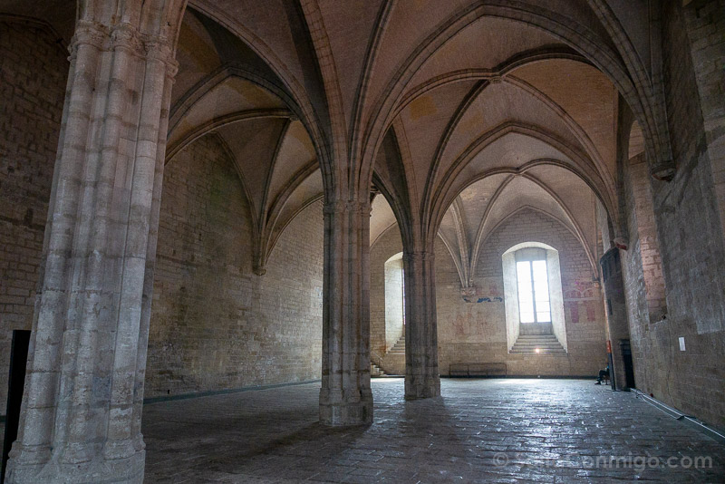 Palacio de los Papas Avignon Sala Baja
