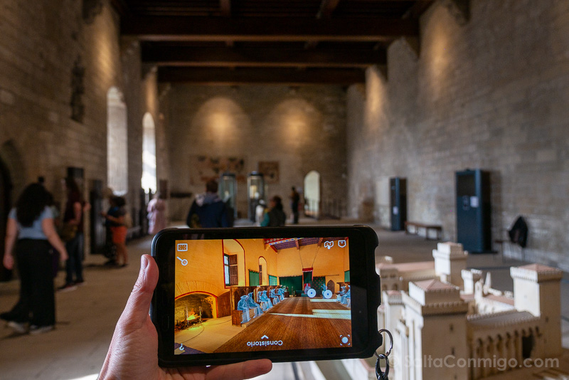 Palacio de los Papas Avignon Tablet Consistorio