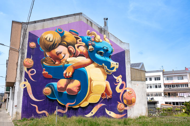 Que Ver en Costa da Morte Carballo Mural