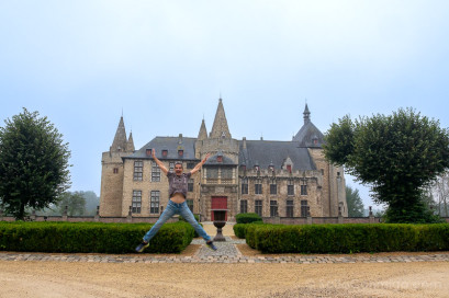 Castillo de Laarne Flandes Gante Exterior Salto