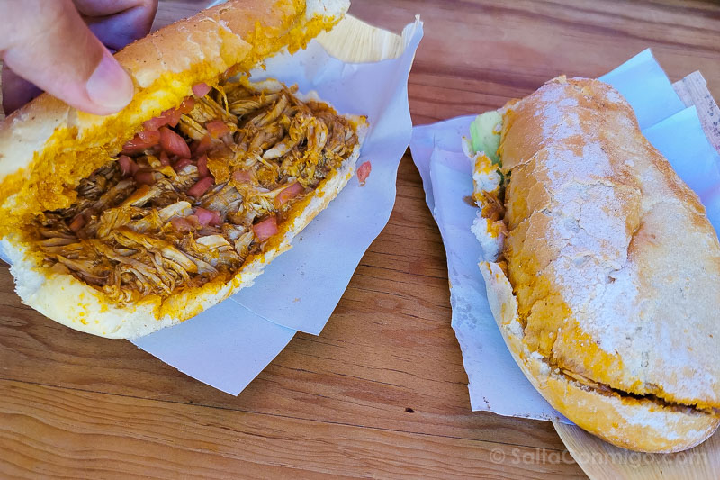 Donde Comer en Playa del Carmen La Chochi-Loka Tortas Cochinita Pibil