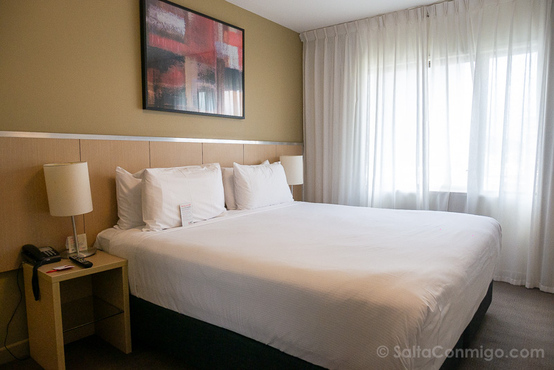 Dormir en Wellington Travelodge Hotel Habitacion