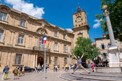 Que Ver en Aix-en-Provence Place Hotel Ville Salto