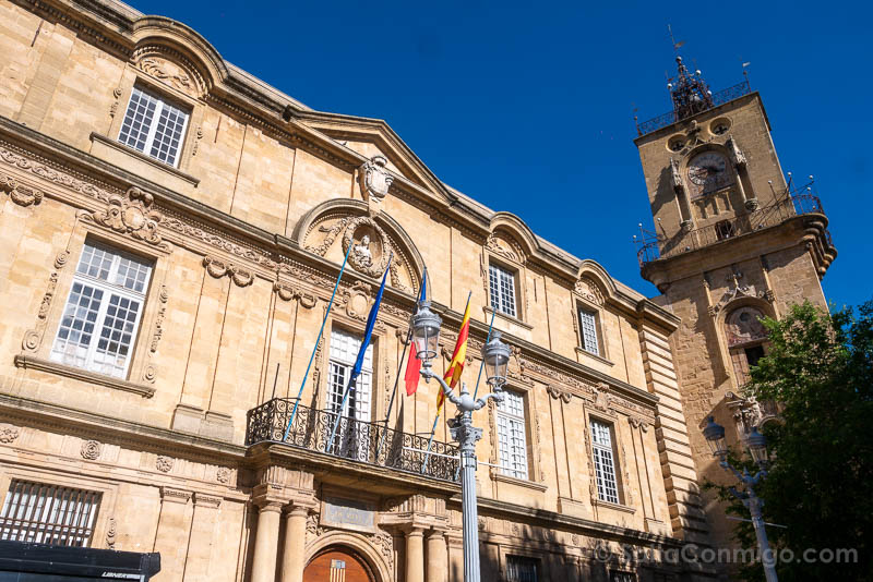Que Ver en Aix-en-Provence Place de l'Hôtel de Ville