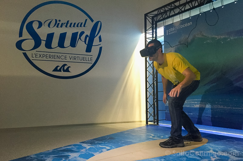 Que Ver en Biarritz Cite de l'Ocean Surf Virtual