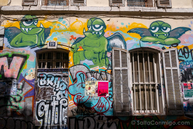 Arte Urbano Marsella Cours Julien Angeles Demonios