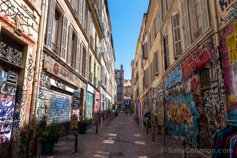 Arte Urbano Marsella Cours Julien Rue Pastoret
