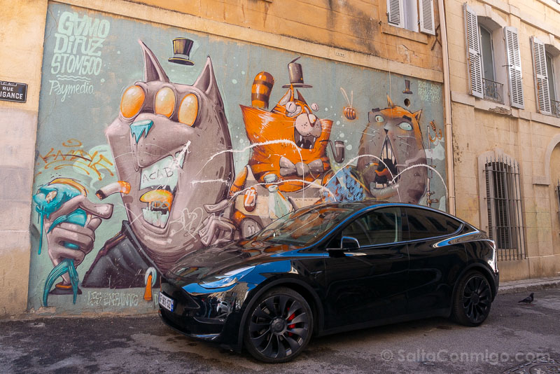 Arte Urbano Marsella Le Panier 3 Little Cats Marseille Gamo Difuz Stom500