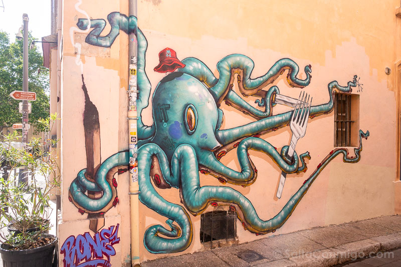 Arte Urbano Marsella Le Panier Pulpo Rone1