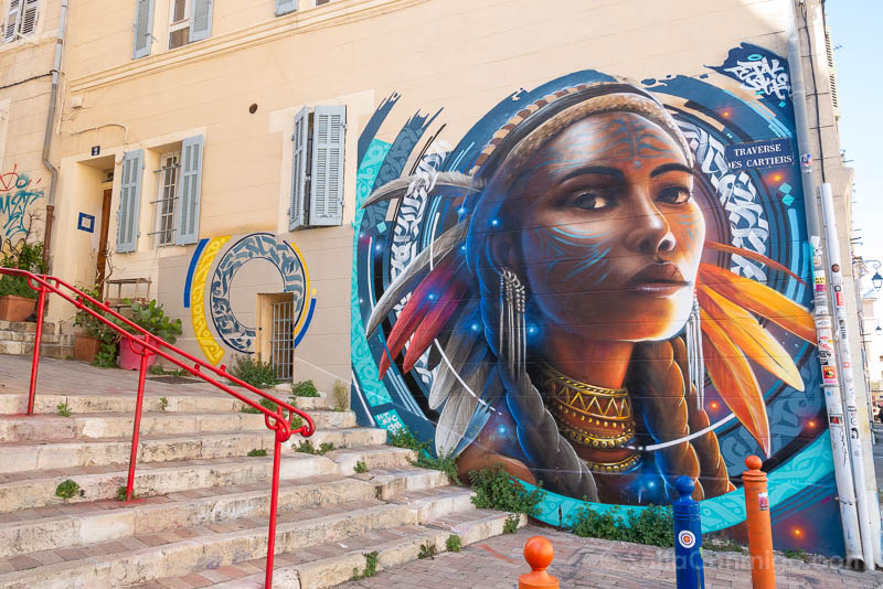 Arte Urbano Marsella Le Panier Tetal Nitram Joke