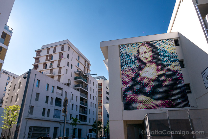 Arte Urbano Marsella MauMA La Joconde de Marseille Kan DMV