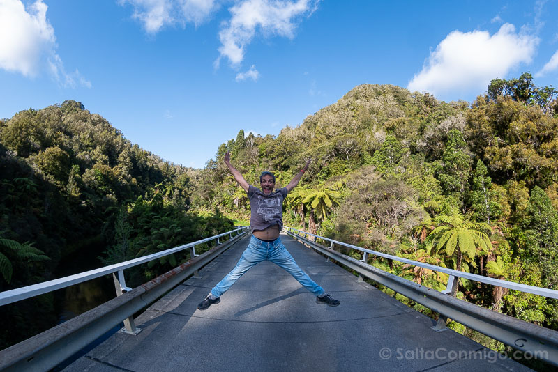 Carretera del Mundo Olvidado Forgotten World Highway Puente Salto