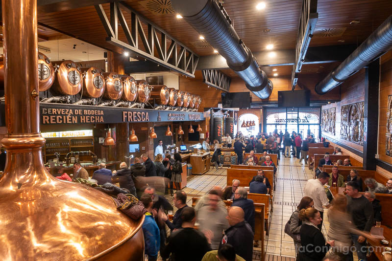 Donde Comer en A Coruna Cerveceria Estrella Galicia Local