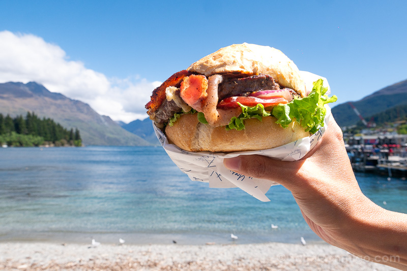 Que Hacer en Queenstown Fergburger Hamburguesa Playa
