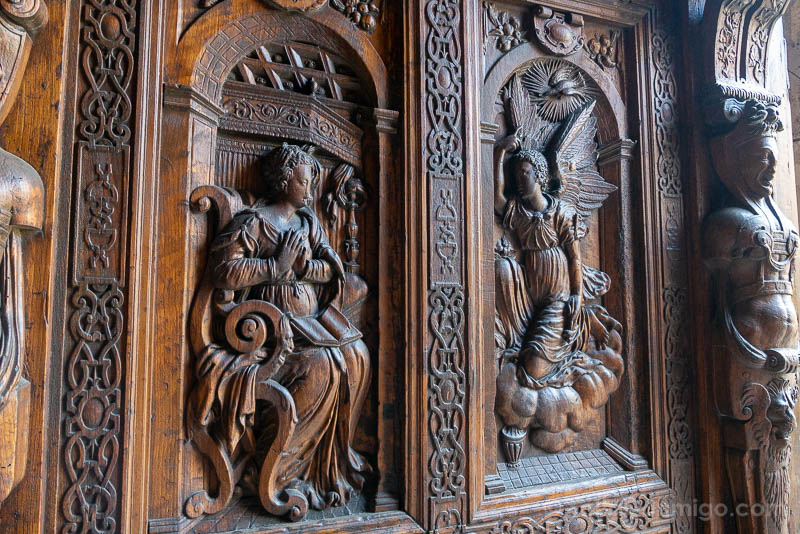 Que Ver en Avignon Basilique Saint-Pierre Puerta Detalle