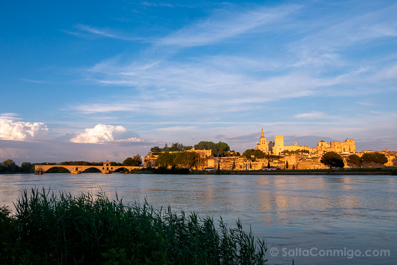 Que Ver en Avignon Mirador Isla Barthelasse