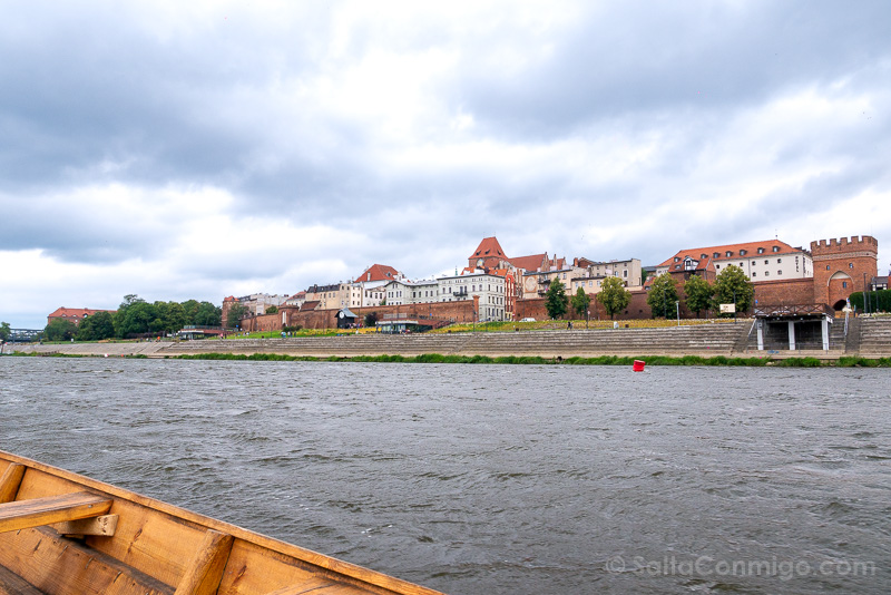 Que Ver en Torun Ciudad Vieja Vistas Barco Vistula