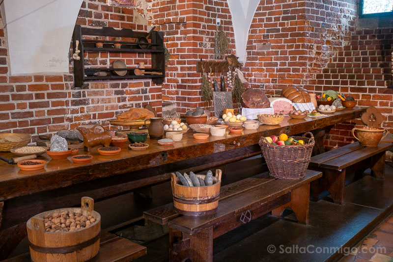 Castillo de Malbork Cocina