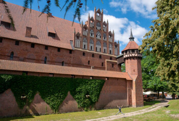 Castillo de Malbork Medio Muralla Salto
