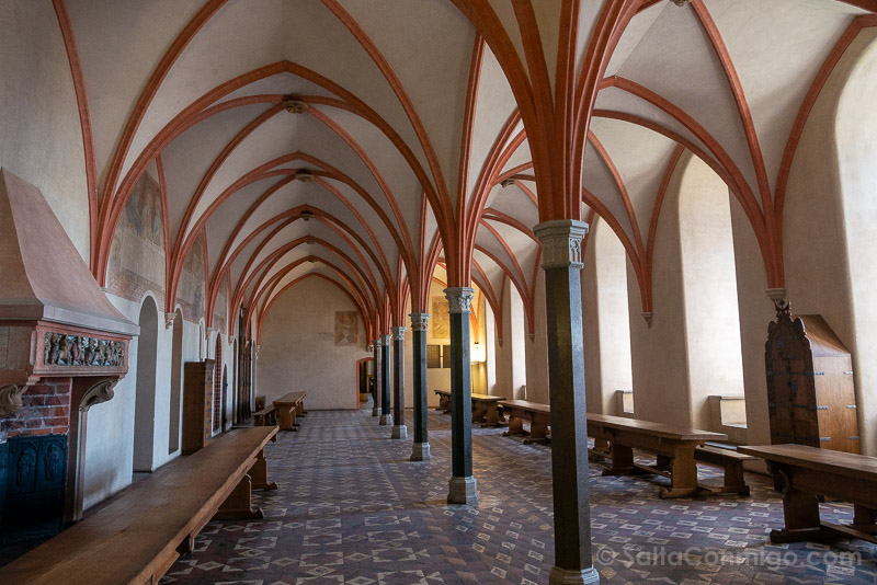 Castillo de Malbork Refectorio