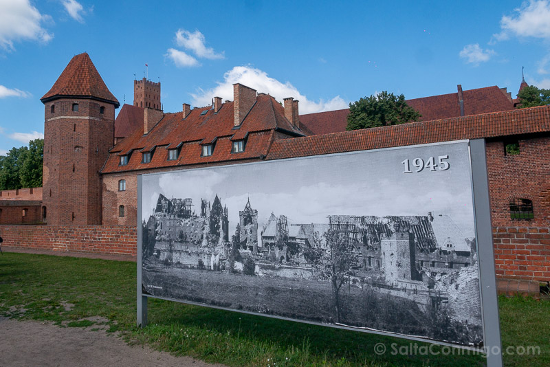 Castillo de Malbork Segunda Guerra Mundial