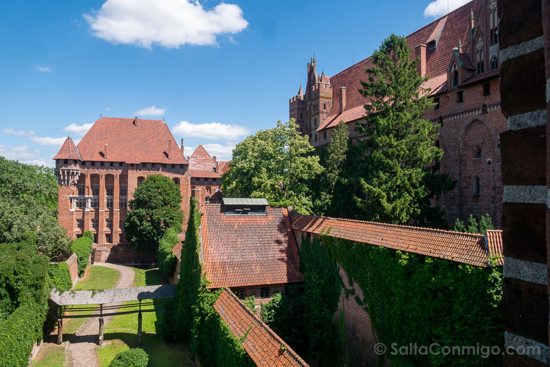 Castillo de Malbork Vista Muralla
