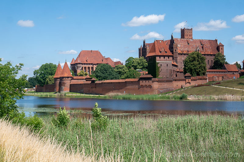 Castillo de Malbork Vista Trasera
