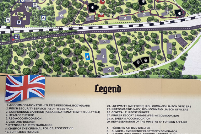 Guarida del Lobo Polonia Mapa