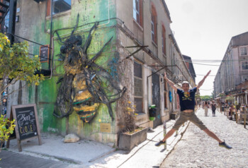 Lx Factory Lisboa Bee Bordalo II Salto