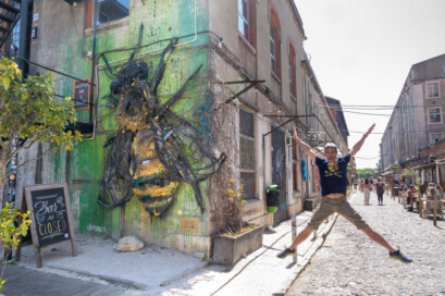 Lx Factory Lisboa Bee Bordalo II Salto