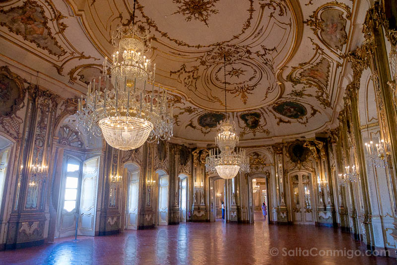 Palacio de Queluz Portugal Sala Musica